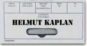 Helmut-Kaplan-folder